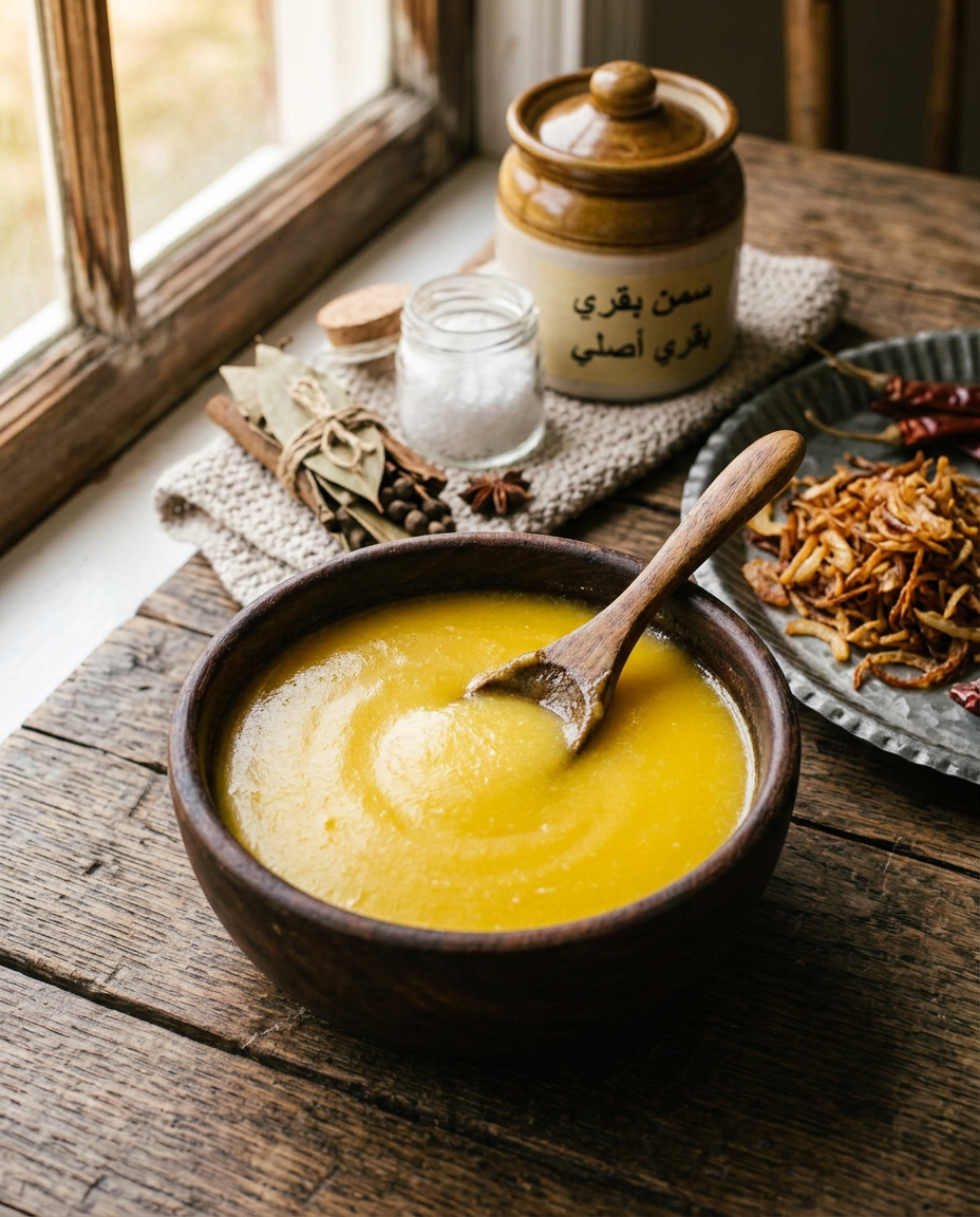سمن بقري صافي